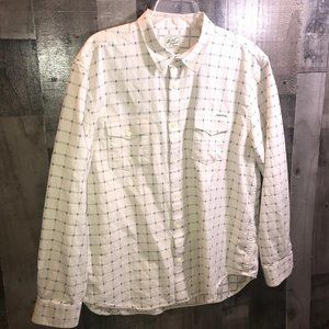 Lucky Brand Mens XXL Plaid Button Down